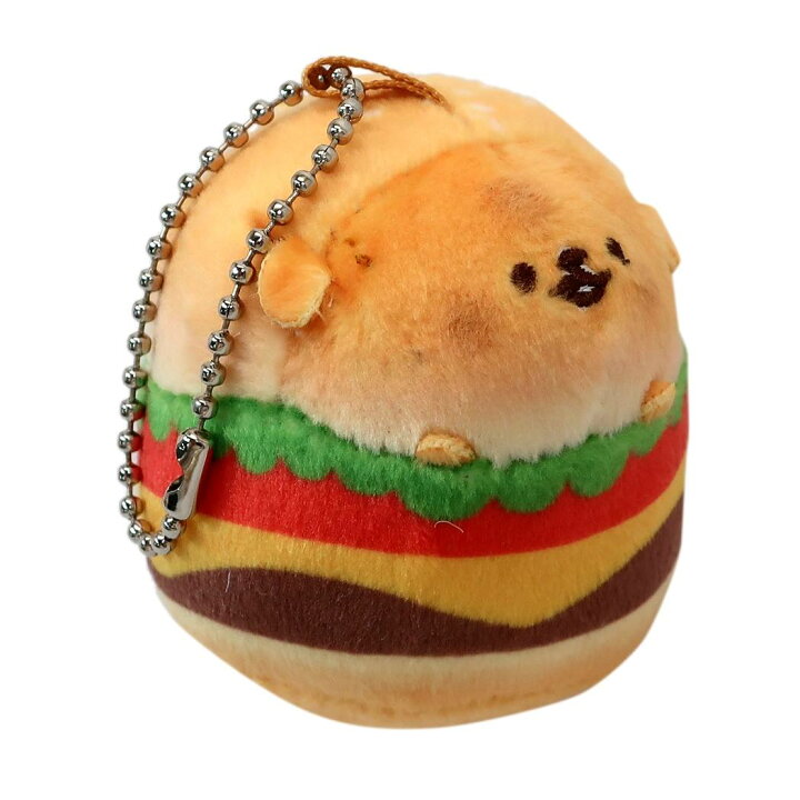 楽天市場 キーホルダー いーすとけん ぬいぐるみ マスコット トイプーバーガー 犬 カミオジャパン ミニマスコット ギフト 雑貨 キャラクターグッズ シネマコレクション キャラクターのシネマコレクション