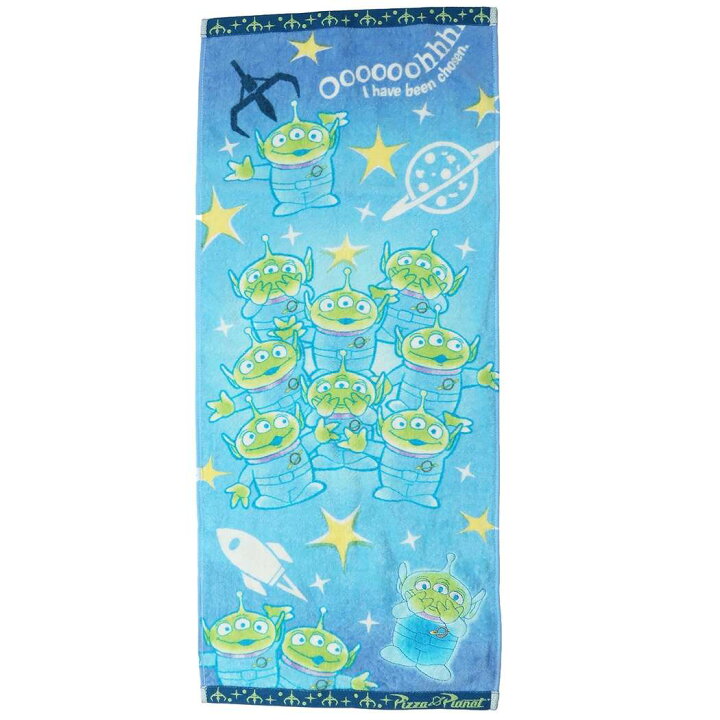 楽天市場 トイストーリー フェイスタオル ロングタオル エイリアン ディズニー 丸眞 プレゼント キャラクターグッズ メール便可 シネマコレクション 男の子 女の子 ギフト キャラクターのシネマコレクション