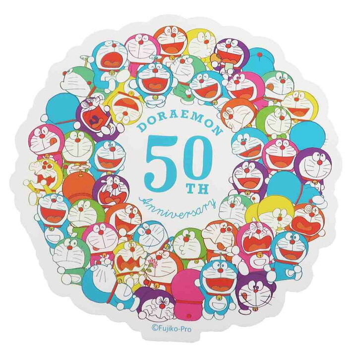 楽天市場 ドラえもん トラベル ステッカー ビッグ シール 50周年記念 カラフルドラえもん エンスカイ コレクション 雑貨 プレゼント アニメキャラクターグッズ メール便可 シネマコレクション キャラクターのシネマコレクション