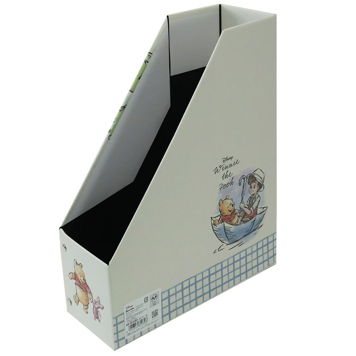 楽天市場】くまのプーさん A4 縦型 ファイルボックス マガジンBOX  