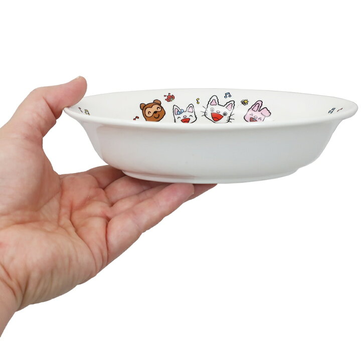 楽天市場】ノンタン こども カレー皿 キッズ食器 金正陶器 日本製食器 