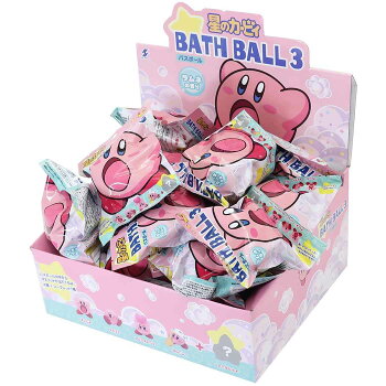 星のカービィ入浴剤マスコットが飛び出るバスボール3rdnintendoエスケイジャパン子供とお風呂キャラクターグッズシネマコレクション
