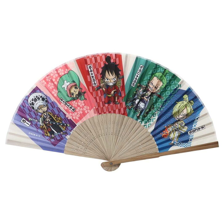 楽天市場 ワンピース キャラ 扇子 夏雑貨 ワノ国 One Piece スモールプラネット プレゼント キャラクター グッズ メール便可 シネマコレクション キャラクターのシネマコレクション