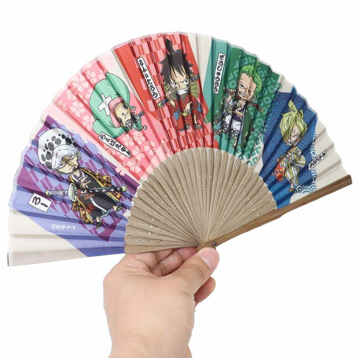 楽天市場 ワンピース キャラ 扇子 夏雑貨 ワノ国 One Piece スモールプラネット プレゼント キャラクター グッズ メール便可 シネマコレクション キャラクターのシネマコレクション