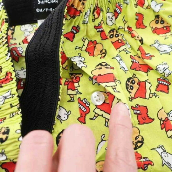 楽天市場 クレヨンしんちゃん メンズ トランクス 男性用下着 しんのすけ スモールプラネット ギフト雑貨 アニメキャラクター グッズ シネマコレクション キャラクターのシネマコレクション