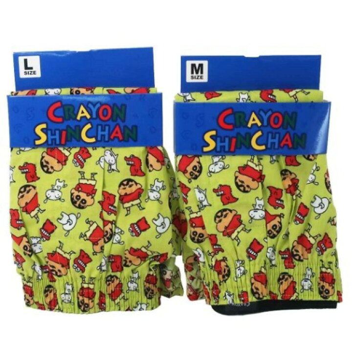 楽天市場 クレヨンしんちゃん メンズ トランクス 男性用下着 しんのすけ スモールプラネット ギフト雑貨 アニメキャラクター グッズ シネマコレクション キャラクターのシネマコレクション