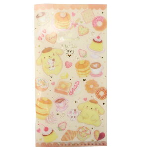 ポムポムプリン たけいみき ミニファイル 2ポケット チケットファイル ふわふわスフレ サンリオ クローズピン 通帳パスポート収納 コラボステーショナリー グッズ メール便可 シネマコレク