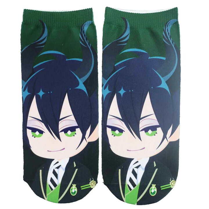 楽天市場 ツイステッドワンダーランド 女性用 靴下 23 25cm レディース プリント ソックス マレウス ディズニー スモールプラネット 大人向け キャラクター グッズ メール便可 キャラクターのシネマコレクション