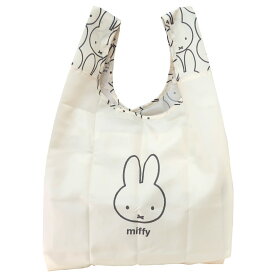 ミッフィー エコバッグ 折りたたみ ショッピングバッグ miffyがいっぱい ディックブルーナ 丸眞 お買い物かばん 絵本キャラクター グッズ メール便可 シネマコレクション プレゼント 男の子 女の子 ギフト