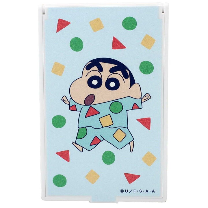 楽天市場 クレヨンしんちゃん 手鏡 スタンドカードミラー S パジャマ スモールプラネット お化粧直し アニメキャラクター グッズ メール便可 シネマコレクション キャラクターのシネマコレクション