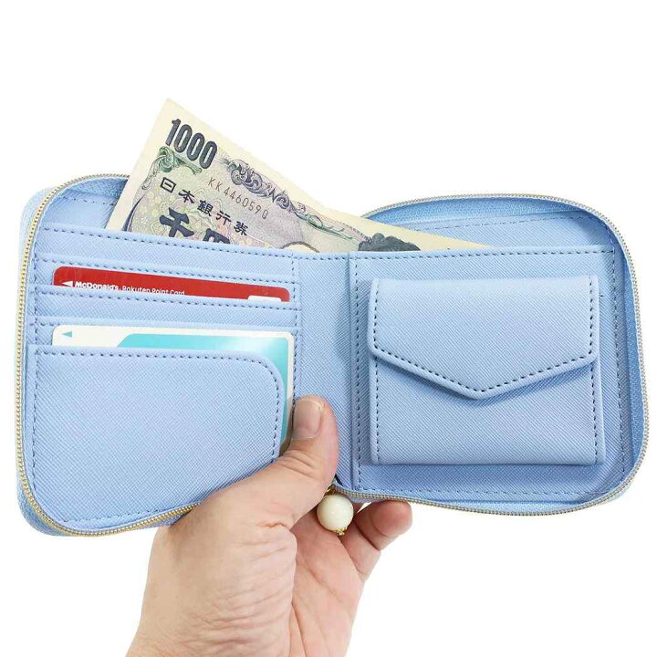 楽天市場】ふしぎの国のアリス 2つ折り財布 スクエア ウォレット Girls 