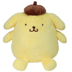【ポイント10倍 & クーポン！】ポムポムプリン ビッグ ぬいぐるみ L キャラ ぬいぐるみ ほわほわ サンリオ ナカジマコーポレーション プレゼント キャラクター グッズ シネマコレクション 男の子 女の子 ギフト