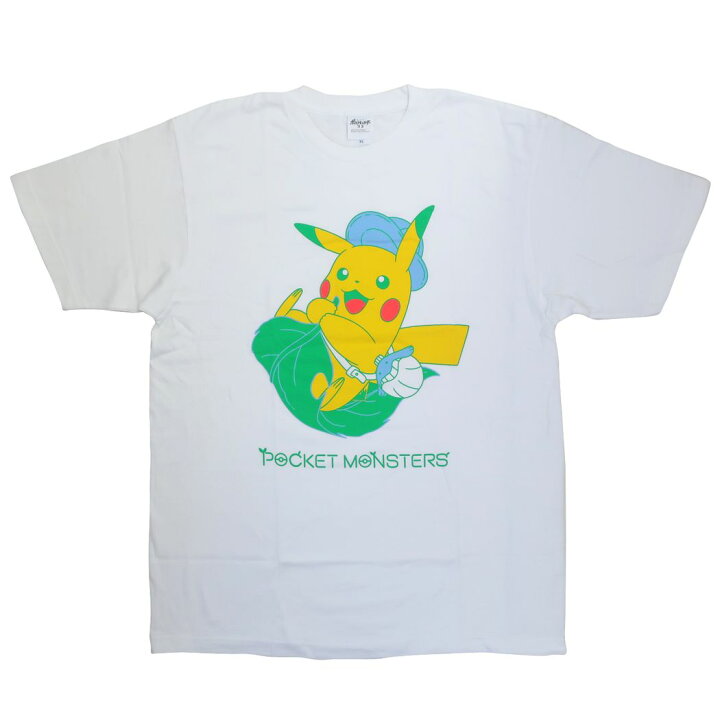 楽天市場 ポケモン キャラクター Tシャツ T Shirts ピカチュウ ホワイト 劇場版ポケットモンスター スモールプラネット 半袖 キャラクター グッズ メール便可 シネマコレクション キャラクターのシネマコレクション
