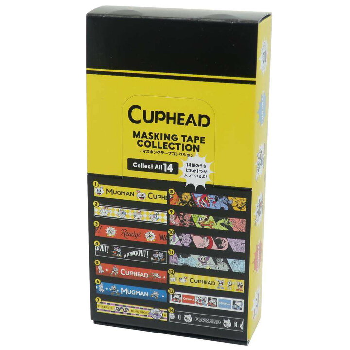 楽天市場 Cuphead カップヘッド マスキングテープ 1 5cm マステ コレクション 全14種 エンスカイ Decoテープ ゲームキャラクター グッズ メール便可 シネマコレクション キャラクターのシネマコレクション 楽天市場 Cuphead カップヘッド マスキングテープ 1 5cm マステ コレクション 全14種 エンスカイ Decoテープ ゲームキャラクター グッズ メール便可 シネマコレクション キャラクターのシネマコレクション