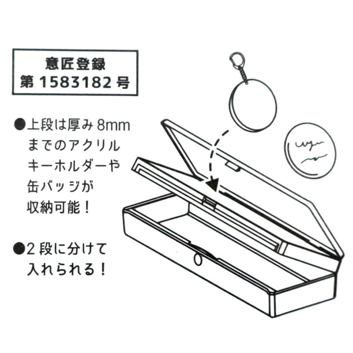 楽天市場 ツイステッドワンダーランド ペンケース アイコン 2ルーム プラコレ ディズニー カミオジャパン 筆箱 キャラクター グッズ シネマコレクション キャラクターのシネマコレクション