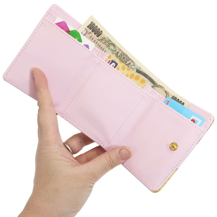 楽天市場 ポケモン 三つ折りコンパクト財布 ミニウォレット ピカチュウ イーブイ ピンク ポケットモンスター サンアート プレゼント キャラクター グッズ シネマコレクション キャラクターのシネマコレクション