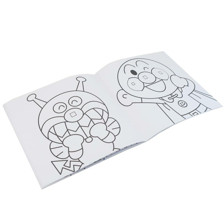 楽天市場 アンパンマン 塗り絵 ノート デッカ ぬりえ サンスター文具 知育玩具 アニメキャラクター グッズ シネマコレクション キャラクター のシネマコレクション