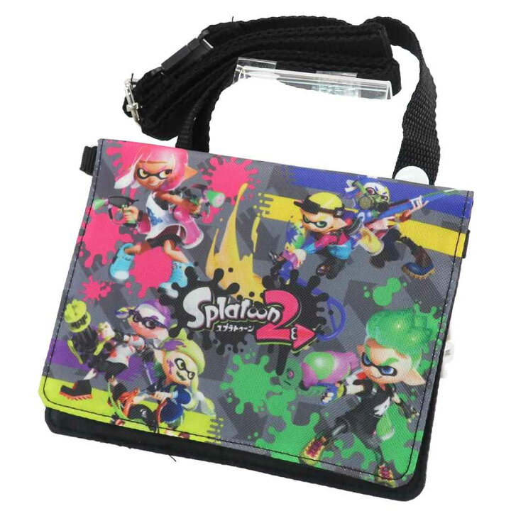 楽天市場】スプラトゥーン2 クリップポーチ ショルダー付き マルチ 