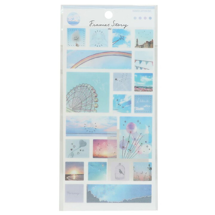 楽天市場 シールシート デコ ステッカー フレームズストーリー スカイ カミオジャパン おしゃれ かわいい Decoシール 女の子向け 小学生 中学生 高校生 グッズ メール便可 シネマコレクション キャラクターのシネマコレクション