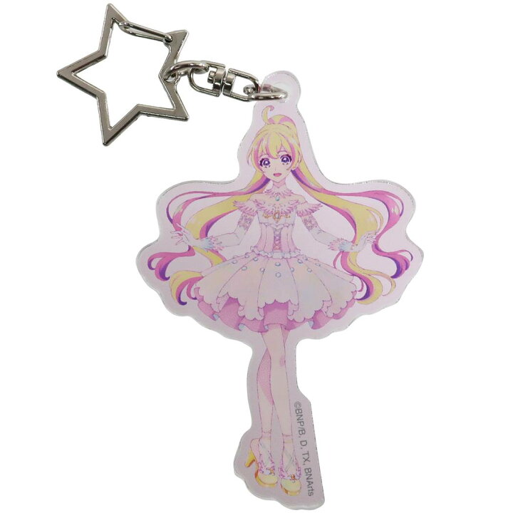 楽天市場】アイカツプラネット アクリル キーホルダー キーリング ハナ 