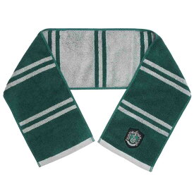 【ポイント10倍 & クーポン！】ハリーポッター マフラータオル 抗菌防臭 スリム ロングタオル スリザリン 丸眞 プレゼント 映画キャラクター グッズ メール便可 シネマコレクション 男の子 女の子 ギフトバレンタイン