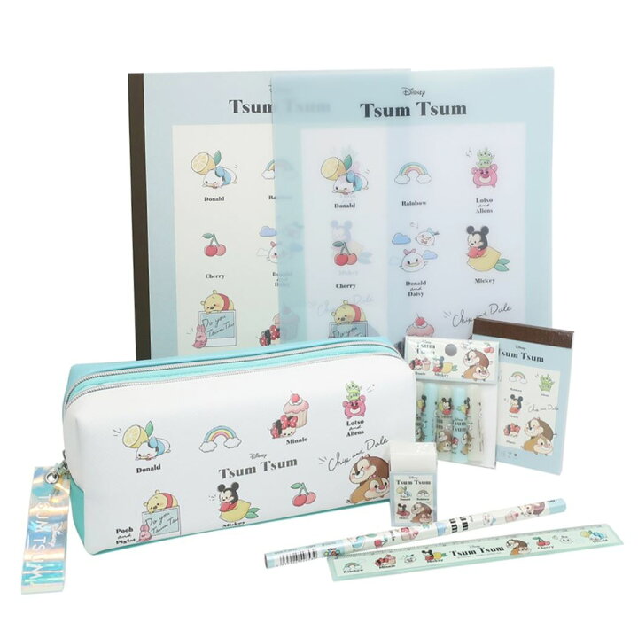 楽天市場】ディズニー キャラクター文具セット 8点文房具セット 