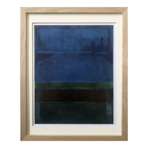 �y�|�C���g10�{ & �N�[�|���I�zMark Rothko �C���e���A�A�[�g �}�[�N ���X�R Untitled 1952 Blue Green and Brown ���H�� IMR-62083 �Ǌ|�� �z�t�� �C���e���A ���i
