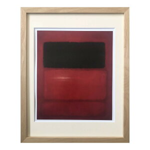 �y�|�C���g10�{ & �N�[�|���I�z�}�[�N ���X�R �C���e���A�A�[�g Mark Rothko Black over Reds ���H�� IMR-62087 �Ǌ|�� �z�t�� �C���e���A ���i