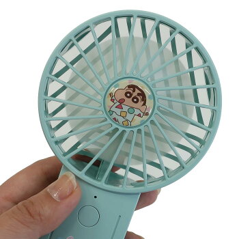 楽天市場 クレヨンしんちゃん 携帯用 扇風機 充電式カラビナ付き ハンディファン パジャマ ブルー ティーズファクトリー プレゼント 女の子 男の子 子ども 熱中症対策 アニメキャラクター グッズ シネマコレクション キャラクターのシネマコレクション