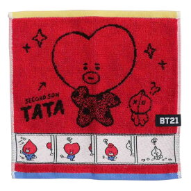 BT21 ミニタオル 制菌 ジャガード ハンカチタオル コミックタッチ TATA LINE FRIENDS 丸眞 プレゼント キャラクター かわいい メール便可 シネマコレクション 男の子 女の子 ギフト