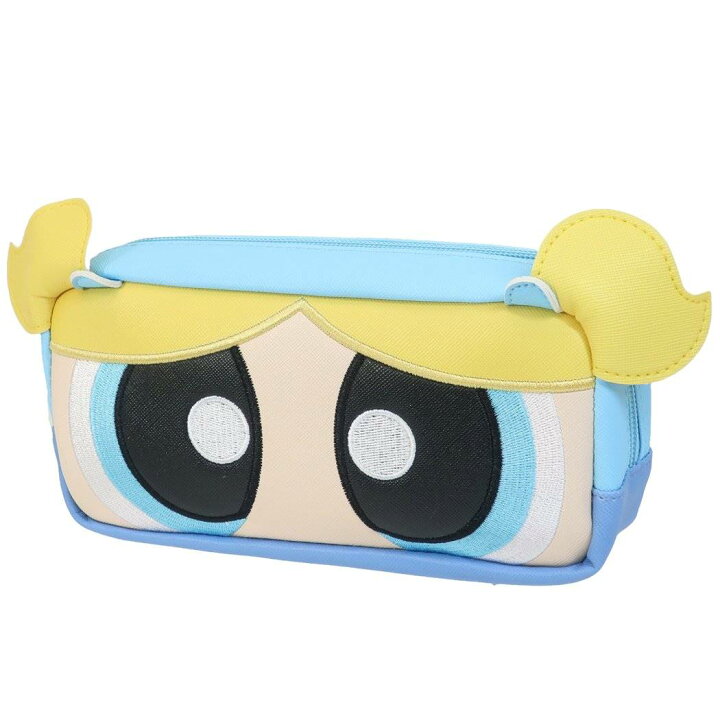 楽天市場 パワーパフガールズ ペンケース ドアップ ペンポーチ バブルス ティーズファクトリー 筆箱 キャラクター グッズ シネマコレクション キャラクターのシネマコレクション