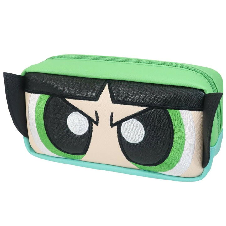 楽天市場 パワーパフガールズ ペンケース ドアップ ペンポーチ バターカップ ティーズファクトリー 筆箱 キャラクター グッズ シネマコレクション キャラクターのシネマコレクション