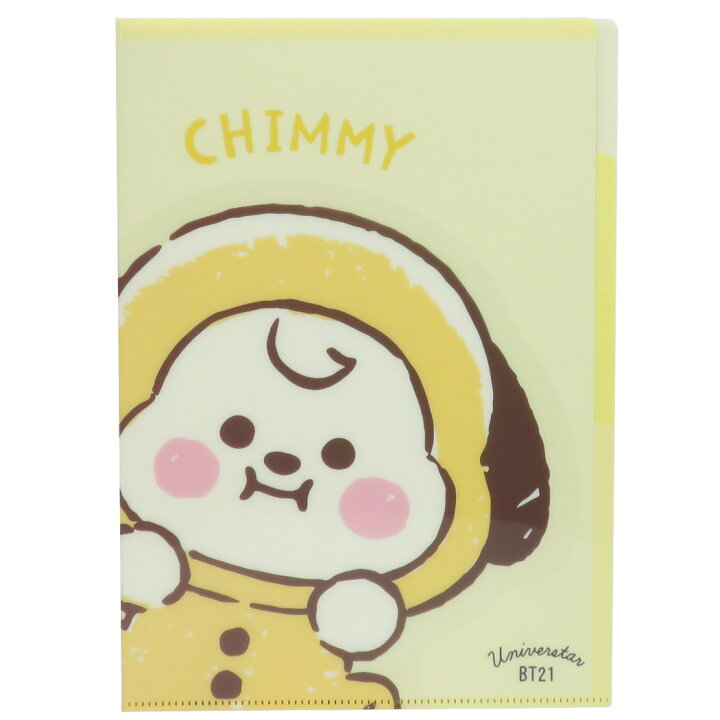 楽天市場 Bt21 ダイカット 3インデックス クリアファイル ポケットファイル Chimmy Line Friends カミオジャパン 新学期準備文具 小学生 中学生 高校生 女の子 キャラクター 商品 シネマコレクション キャラクターのシネマコレクション