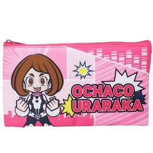 僕のヒーローアカデミア 筆箱 フラット マルチケース 麗日お茶子 少年ジャンプ ケイカンパニー ペンポーチ アニメキャラクター グッズ メール便可 シネマコレクション プレゼント 男の子