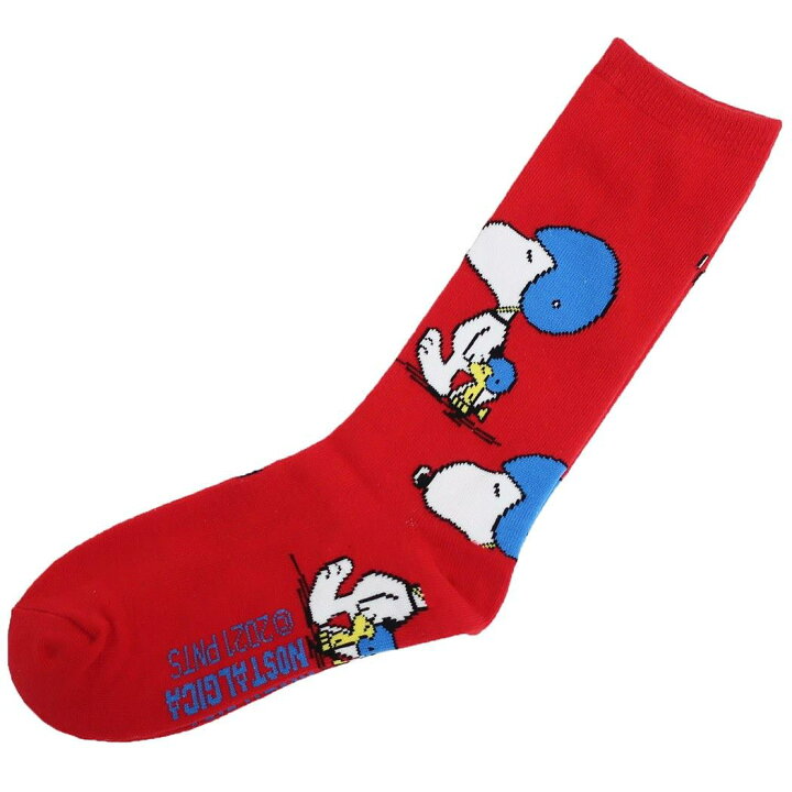 楽天市場 スヌーピー 女性用 靴下 レディース ロングソックス レッド ピーナッツ スモールプラネット ノスタルジカシリーズ ハイソックス プレゼント 女の子 キャラクター グッズ メール便可 シネマコレクション キャラクターのシネマコレクション