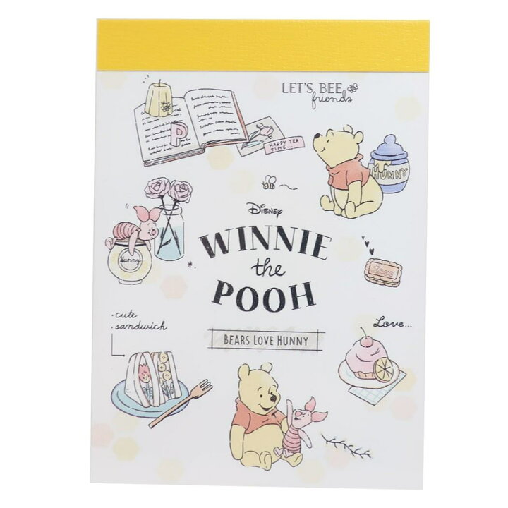 楽天市場 くまのプーさん メモ帳 ミニ ミニメモ はちみつ ディズニー カミオジャパン 新学期準備文具 キャラクター グッズ メール便可 シネマコレクション キャラクターのシネマコレクション