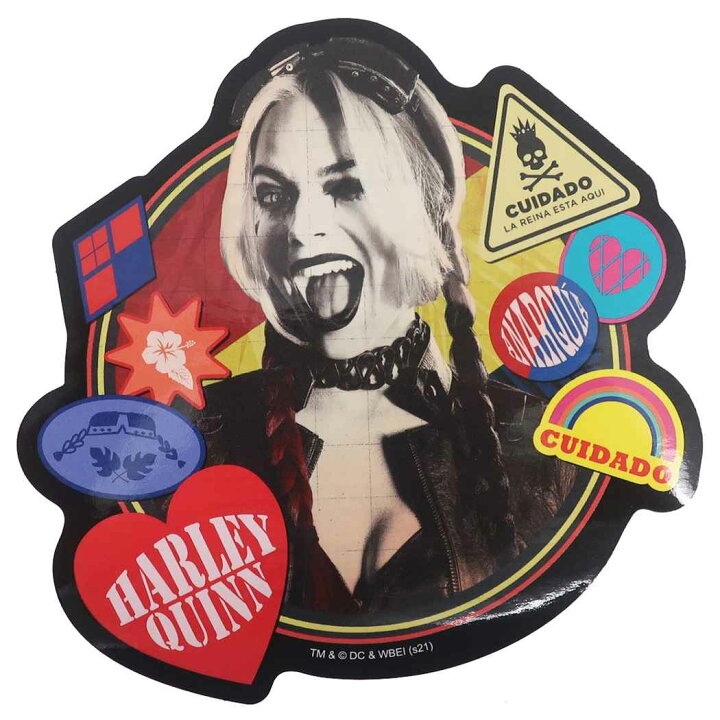 楽天市場 スーサイドスクワッド 極 悪党 集結 ダイカット ステッカー ビッグ シール D ハーレイクイン Dcコミック Suicide Squad インロック コレクション雑貨 キャラクター グッズ メール便可 シネマコレクション キャラクターのシネマコレクション