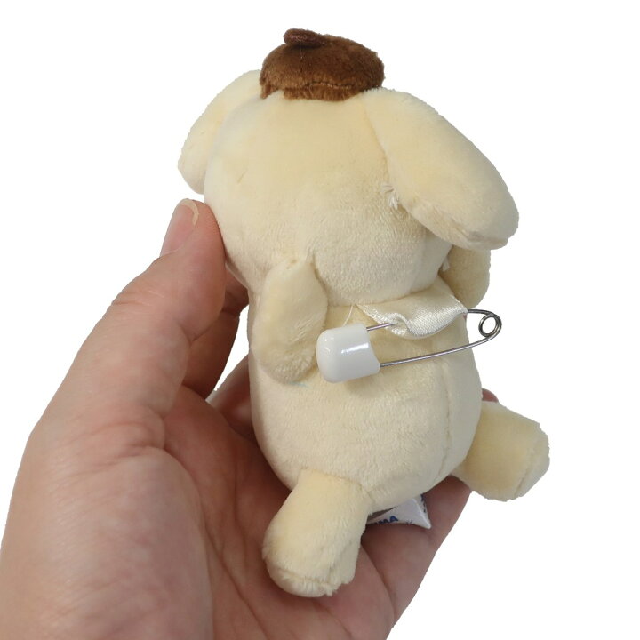 楽天市場】ポムポムプリン くっつきぬいぐるみバッジ マスコット  