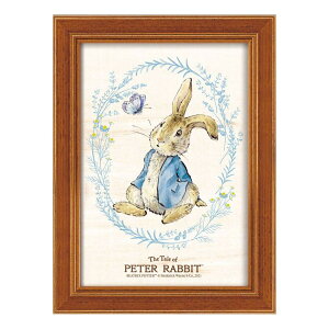 ピーターラビット ポストカード額装 ポストカードアート ちょうちょとピーター ビアトリクスポター ユーパワー PF-00822 キャラクター インテリア 取寄品 シネマコレクション