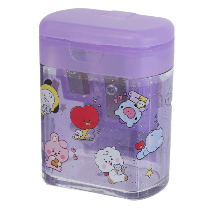 楽天市場 Bt21 鉛筆削り ツイン えんぴつ削り ちびぬい Line Friends カミオジャパン 新学期準備 キャラクター 商品 シネマコレクション キャラクターのシネマコレクション