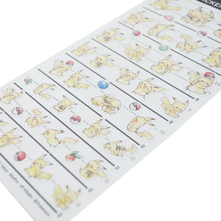 楽天市場 ポケモン 4サイズ ステッカー シールシート ピカチュウ Pikachu Number 025 ポケットモンスター カミオジャパン 手帳デコ かわいい キャラクター グッズ メール便可 シネマコレクション キャラクターのシネマコレクション