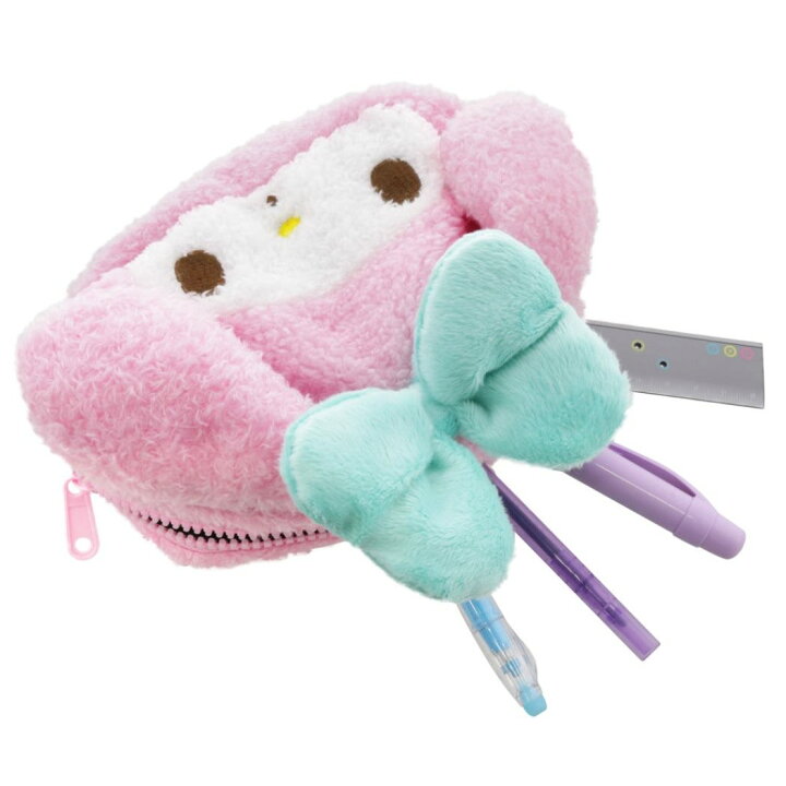 楽天市場 マイメロディ クロミ 筆箱 リバーシブル ぬいぐるみペンケース サンリオ サンスター文具 ペンポーチ 新学期準備文具 かわいい 小学生 中学生 高校生 かわいい キャラクター グッズ シネマコレクション キャラクターのシネマコレクション