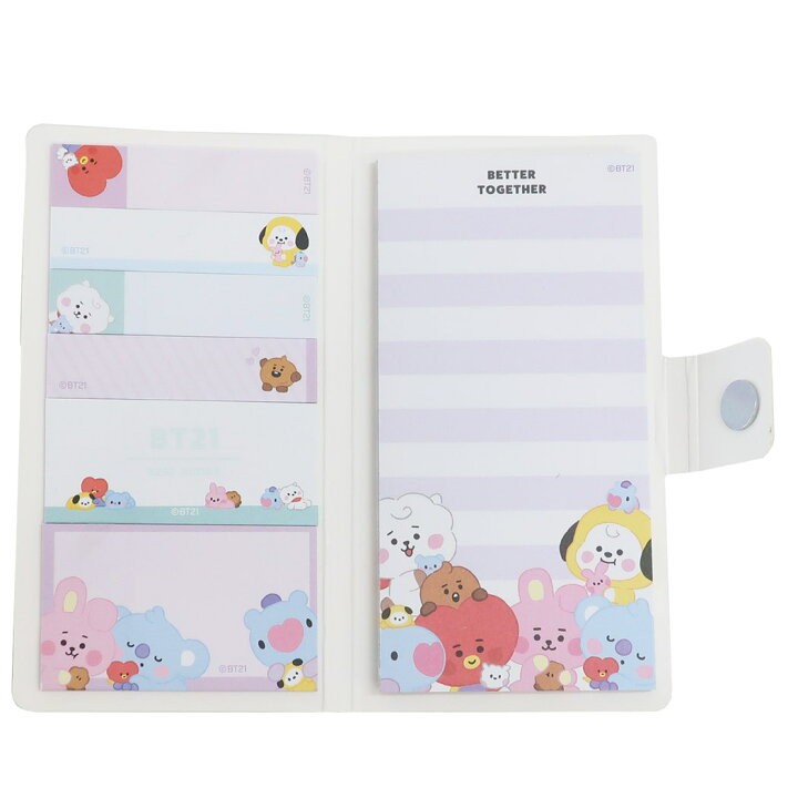 楽天市場 店舗内買い回りで最大10倍 Bt21 付箋 スマホカバー ふせんメモ ちびぬい アップ Line Friends カミオジャパン 新学期準備文具 キャラクター 商品 メール便可 シネマコレクション キャラクターのシネマコレクション