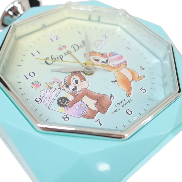 楽天市場 チップとデール 目覚まし時計 パフューム クロック ディズニー クラックス 新生活準備雑貨 女の子向け プレゼント キャラクター グッズ シネマコレクション キャラクターのシネマコレクション