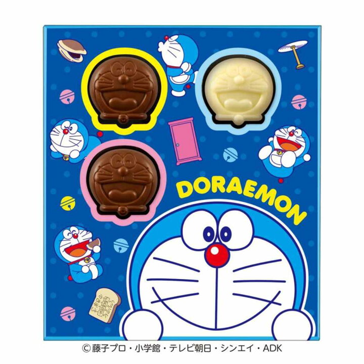 楽天市場 ドラえもん お菓子 チョコレート フェイスチョコ6個セット バレンタイン 藤子f不二雄 ハート 義理チョコ 友チョコ 自分チョコ アニメ キャラクター グッズ シネマコレクション 軽減税率 キャラクターのシネマコレクション
