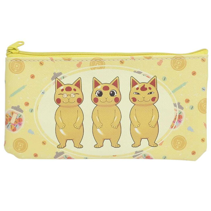 楽天市場 ふしぎ駄菓子屋 銭天堂 筆箱 ペンケース フラット ペンポーチ 金色の招き猫 ケイカンパニー アニメキャラクター グッズ メール便可 シネマコレクション キャラクターのシネマコレクション