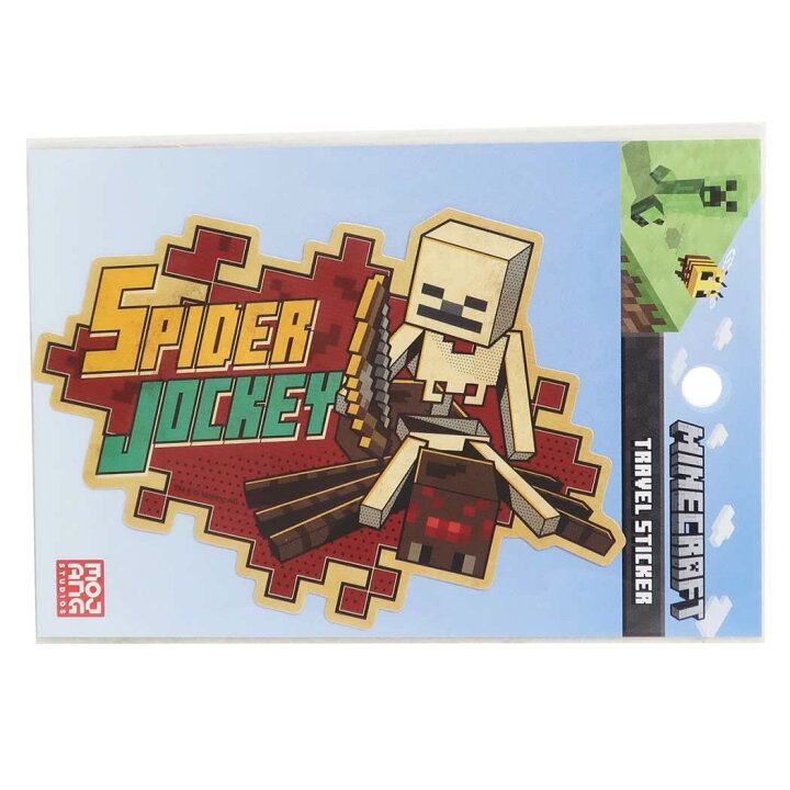 楽天市場 マインクラフト Minecraft トラベル ステッカー ビッグシール Spider Jockey エンスカイ 耐水耐光仕様 ゲームキャラクター グッズ メール便可 シネマコレクション キャラクターのシネマコレクション 楽天市場 マインクラフト Minecraft トラベル ステッカー ビッグシール Spider Jockey エンスカイ 耐水耐光仕様 ゲームキャラクター グッズ メール便可 シネマコレクション キャラクターのシネマコレクション