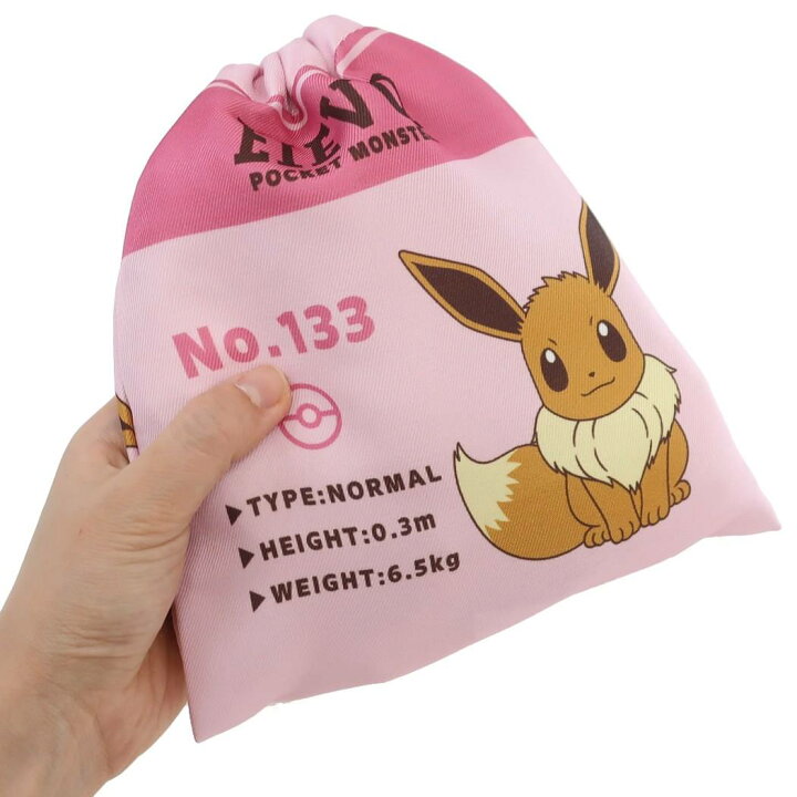 楽天市場 ポケモン 巾着袋 きんちゃくポーチ イーブイ ポケットモンスター マルヨシ 小物入れ 新入学 新学期準備雑貨 キャラクター グッズ メール便可 シネマコレクション キャラクターのシネマコレクション