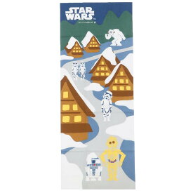 【ポイント10倍 & クーポン！】スターウォーズ 手ぬぐい てぬぐい 雪の町 丸眞 日本たおる 日本製 キャラクター グッズ メール便可 シネマコレクション プレゼント 男の子 女の子 ギフト