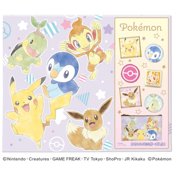 楽天市場 ポケットモンスター ホワイトデー お菓子 ミニポーチ チョコ ギフト ポケモン ハート バレンタイン お返し キャラクター グッズ シネマコレクション キャラクターのシネマコレクション